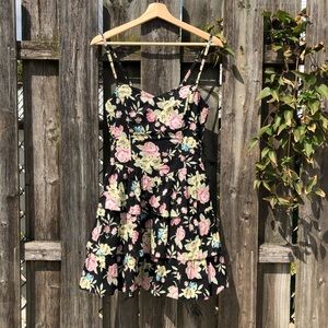 H&M tiered floral dress